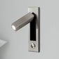 Frendorf | NestLume Eingebetteter Nachttisch-Wandleuchter | LED Beleuchtung | Platzsparendes Design | Modern & Funktional