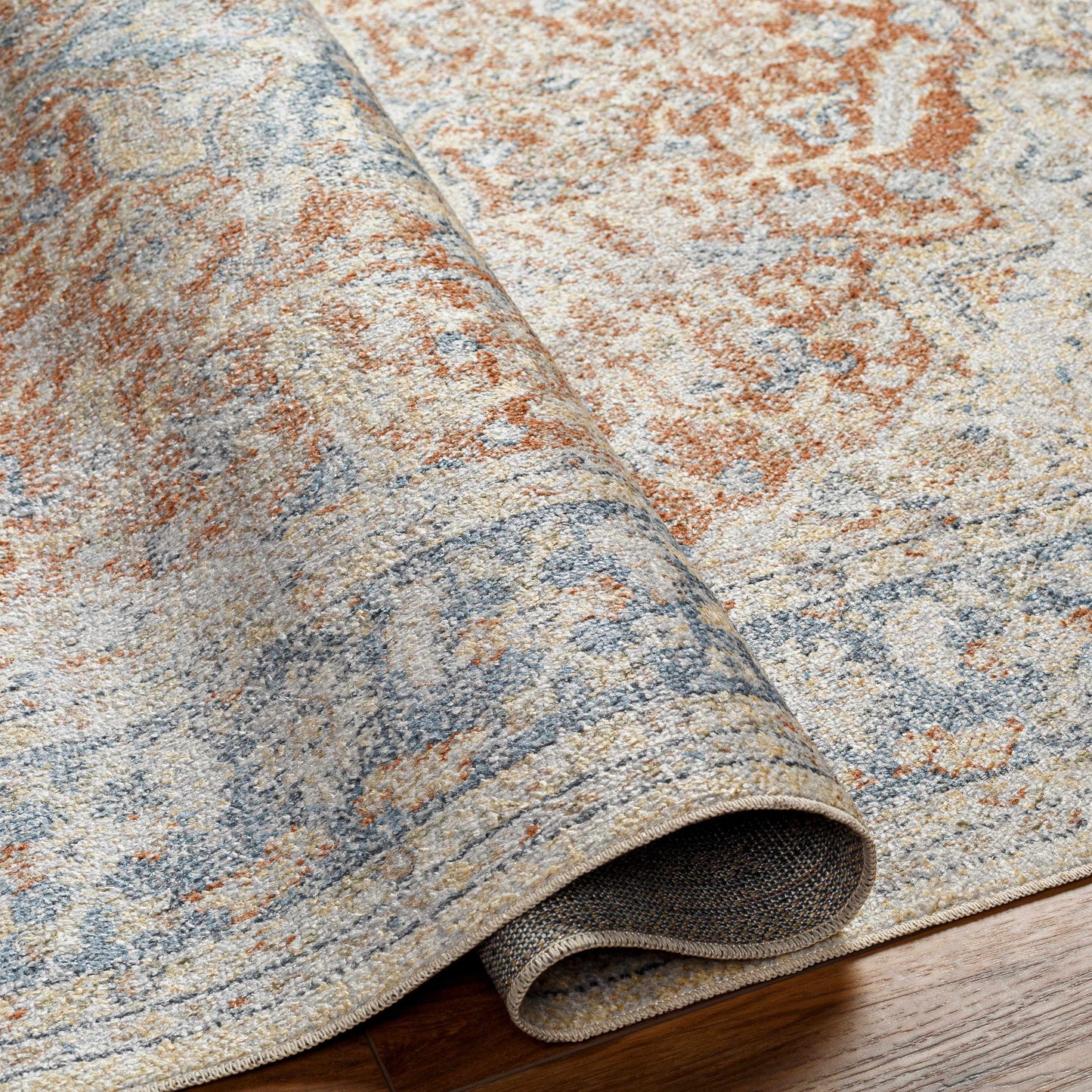 Emke Rust Waschbarer Teppich - Ausverkauf