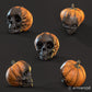 Evil Pumpkin Skull Halloween Kürbisornamente Ornamente Handwerk