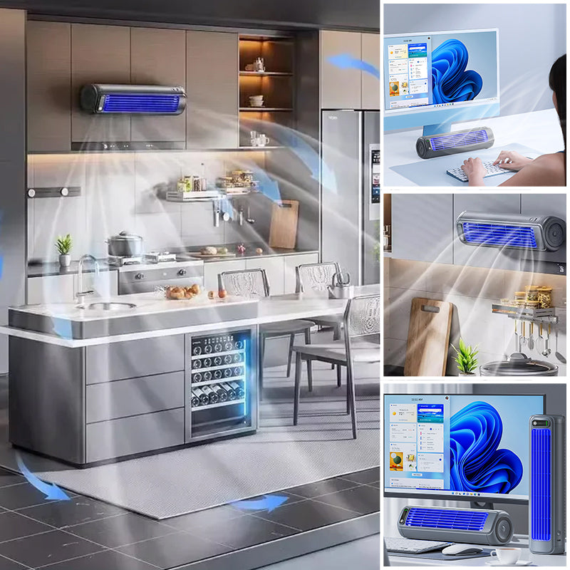 Frendorf | Tragbarer Ventilator mit Klimaanlage und Wandmontage