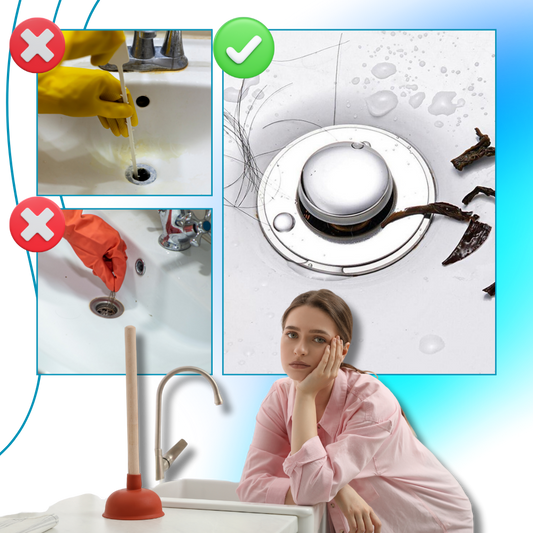 Frendorf | Austellbarer Waschbeckenstöpsel zur Geruchsvermeidung