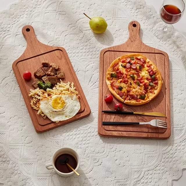 Frendorf | Holz-Pizza-Platte / quadrante Käsebrett
