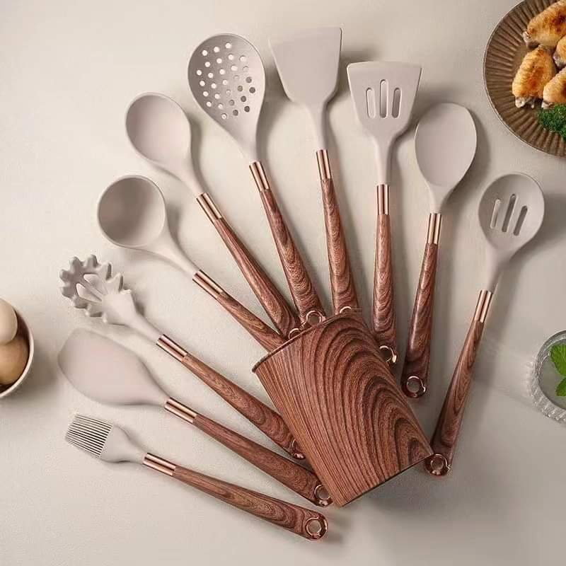 Frendorf | 10 Stück Silikon Löffel Set