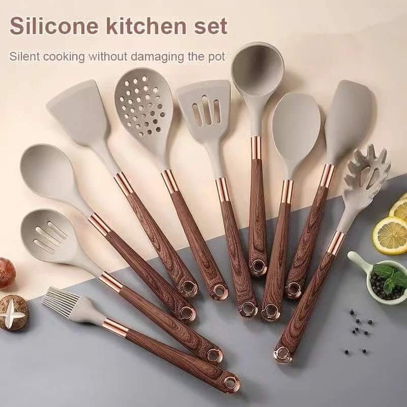 Frendorf | 10 Stück Silikon Löffel Set