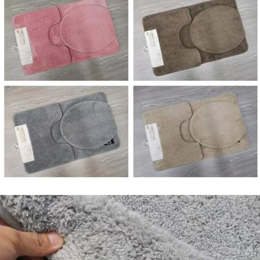 Frendorf | 3-teiliges Toilettenteppichset