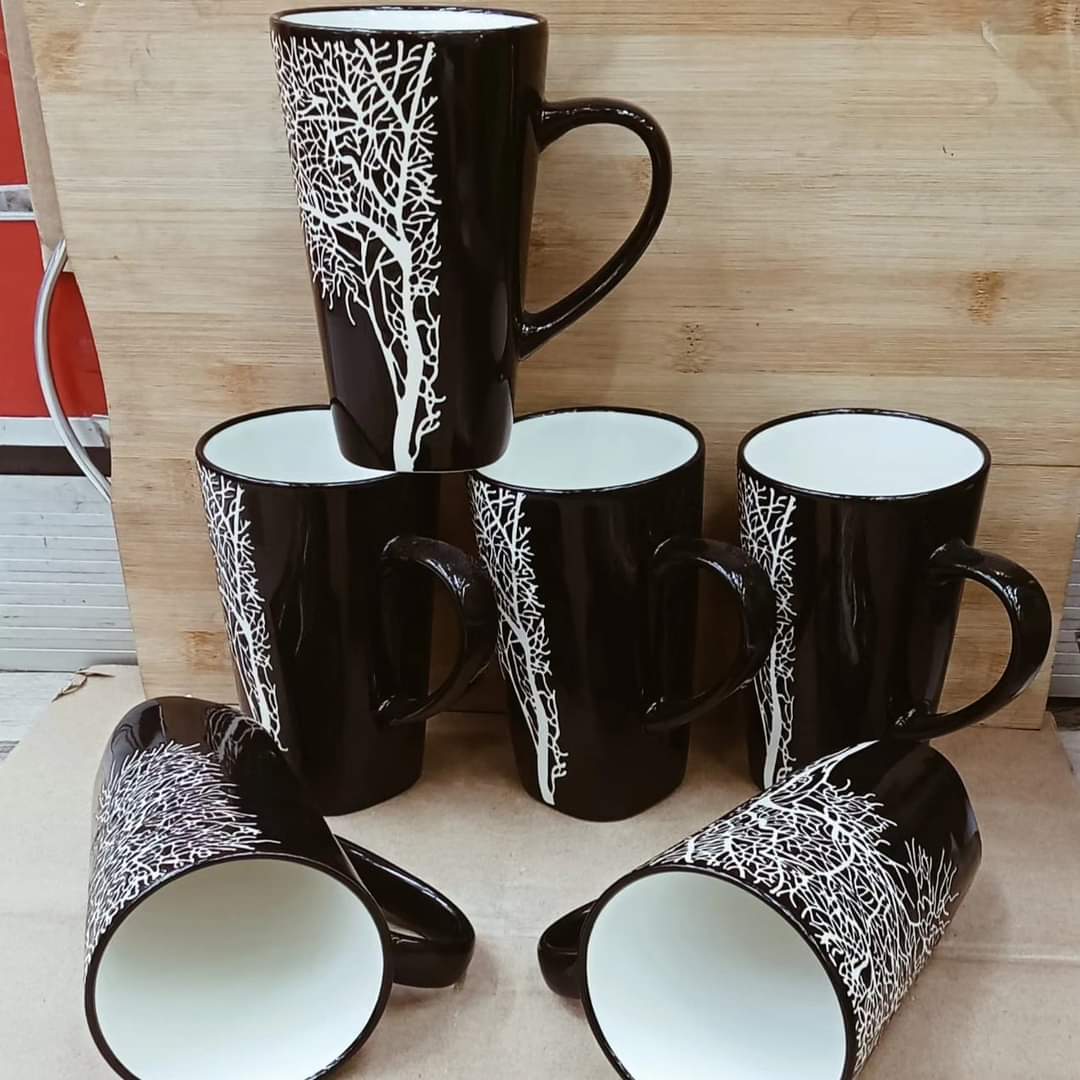 Frendorf | 6 Stück lange Keramikbecher