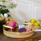 Frendorf | Handgewebtes Rattan Tablett