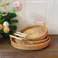Frendorf | Handgewebtes Rattan Tablett