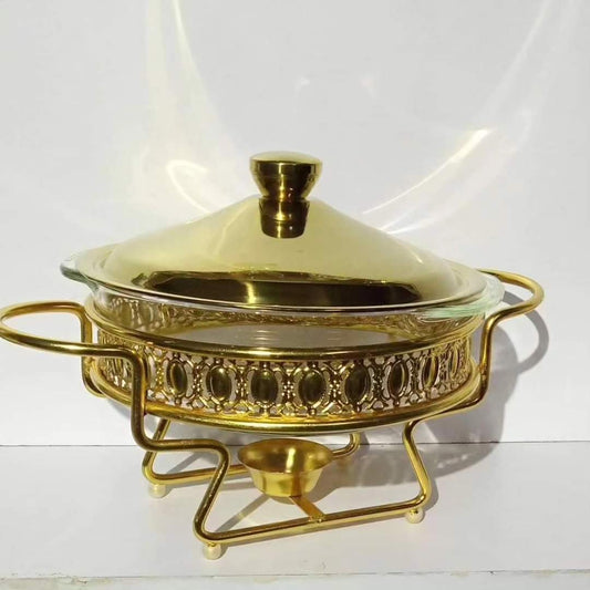 Frendorf | Runder Glas-Chafing-Dish