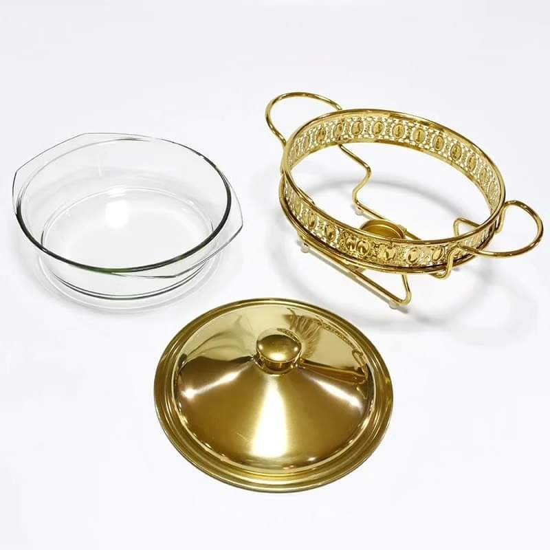 Frendorf | Runder Glas-Chafing-Dish