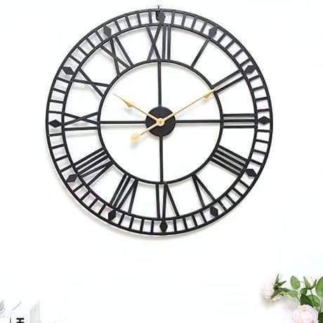 Frendorf | Römische Zahlen Eisen Kunst Uhr