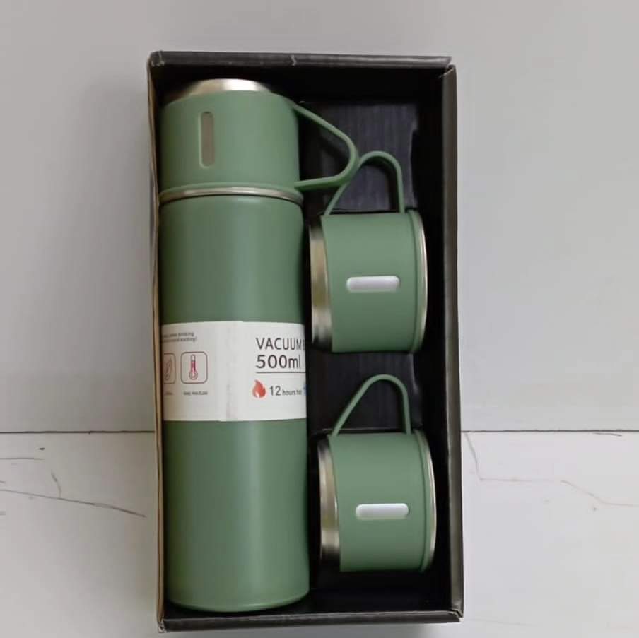 Frendorf | Thermosflasche mit 2 Tassen