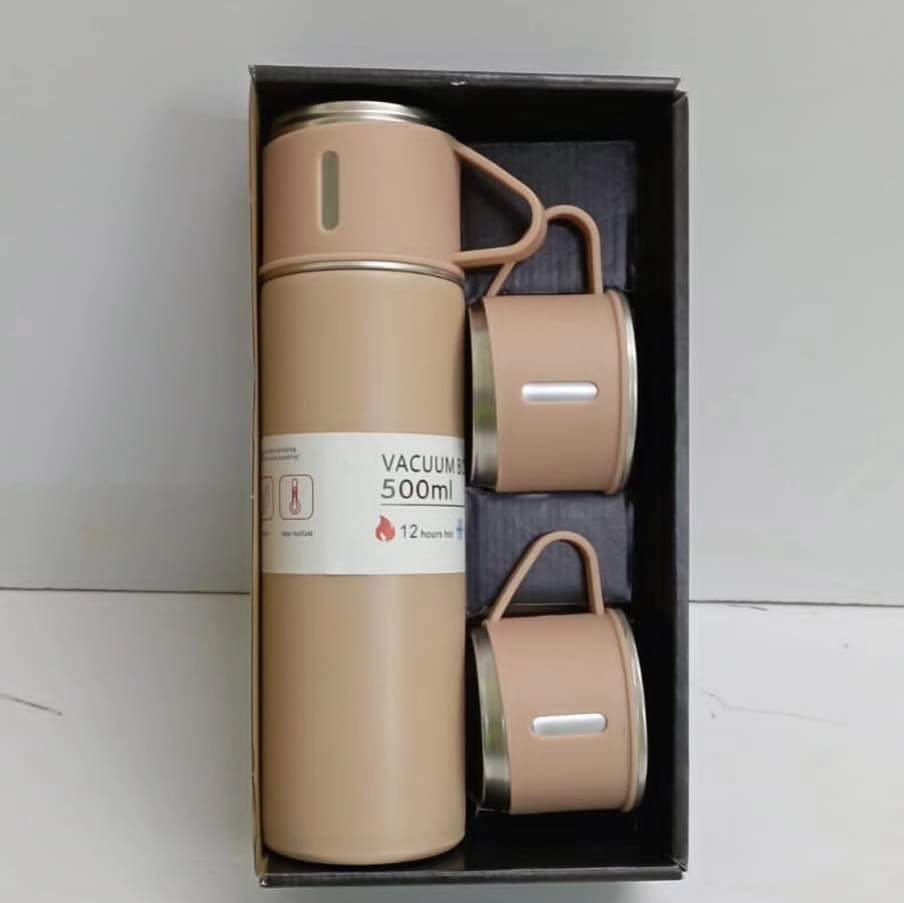 Frendorf | Thermosflasche mit 2 Tassen