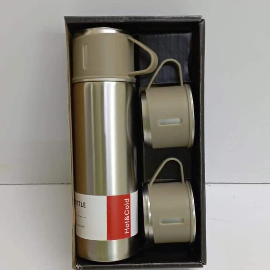 Frendorf | Thermosflasche mit 2 Tassen