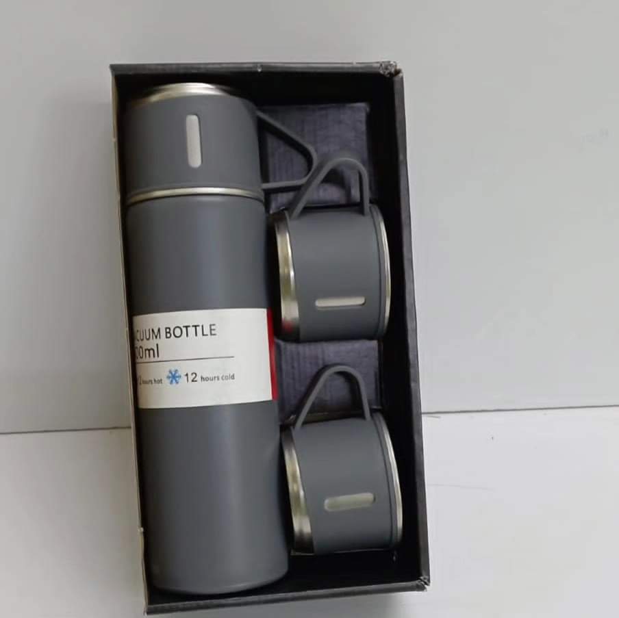 Frendorf | Thermosflasche mit 2 Tassen