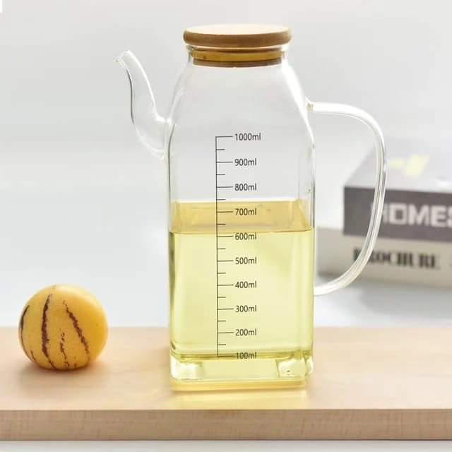 Frendorf | 1000ml quadratisch geformtes Ölglas