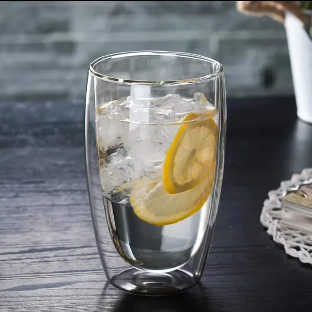 Frendorf | Langer Doppelwandiger Glass Becher