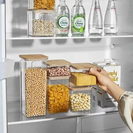 Frendorf | Müsli Behälter mit Bambusdeckeln
