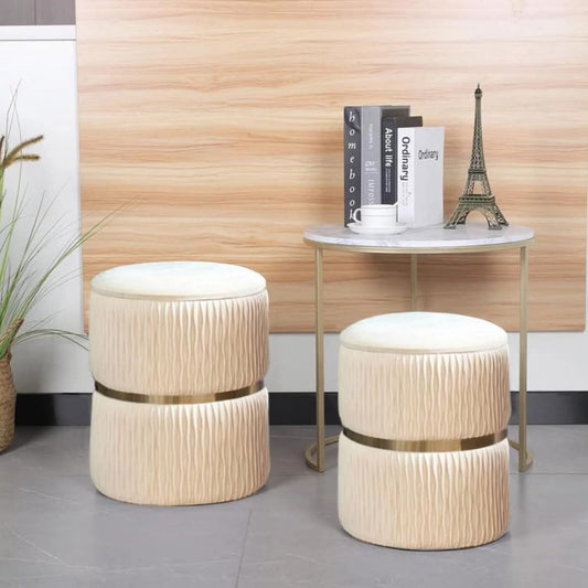 Frendorf | Runde Ottoman Hocker