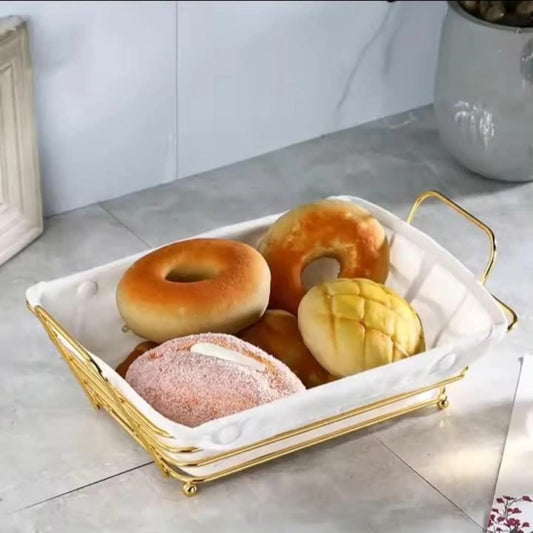 Frendorf | Metallic Obst- und Brotkorb