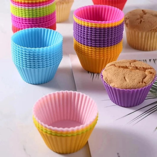 Frendorf | 12 Stück Silikon Kuchenformen
