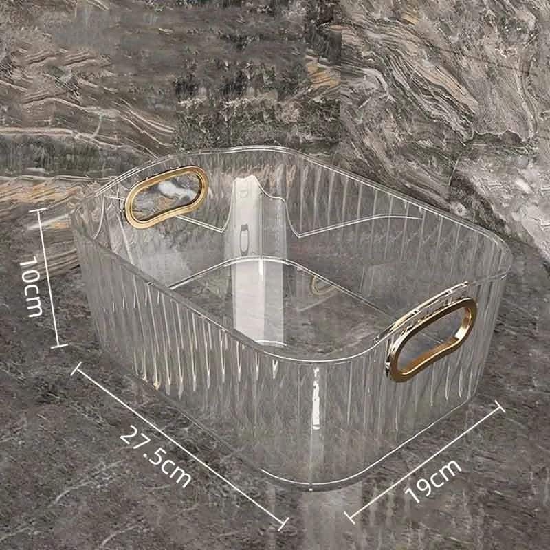 Frendorf | 3 Stück Multifunktionale Goldbeschichtete Aufbewahrungsbox