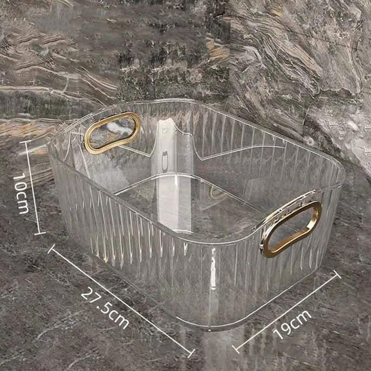 Frendorf | 3 Stück Multifunktionale Goldbeschichtete Aufbewahrungsbox