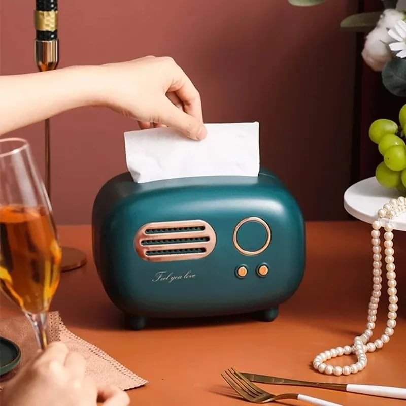 Frendorf | Radio-ähnlicher Gewebe Serviettenhalter