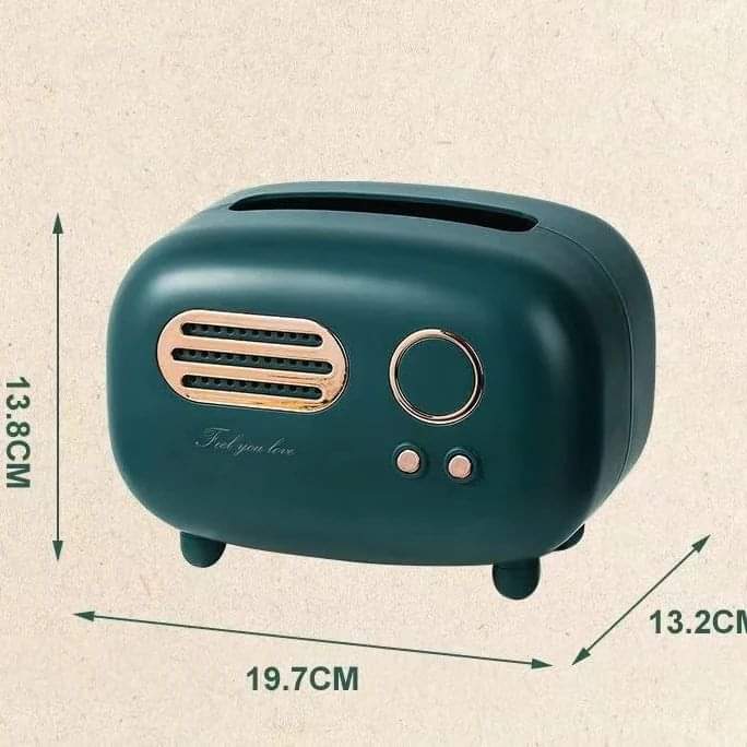 Frendorf | Radio-ähnlicher Gewebe Serviettenhalter