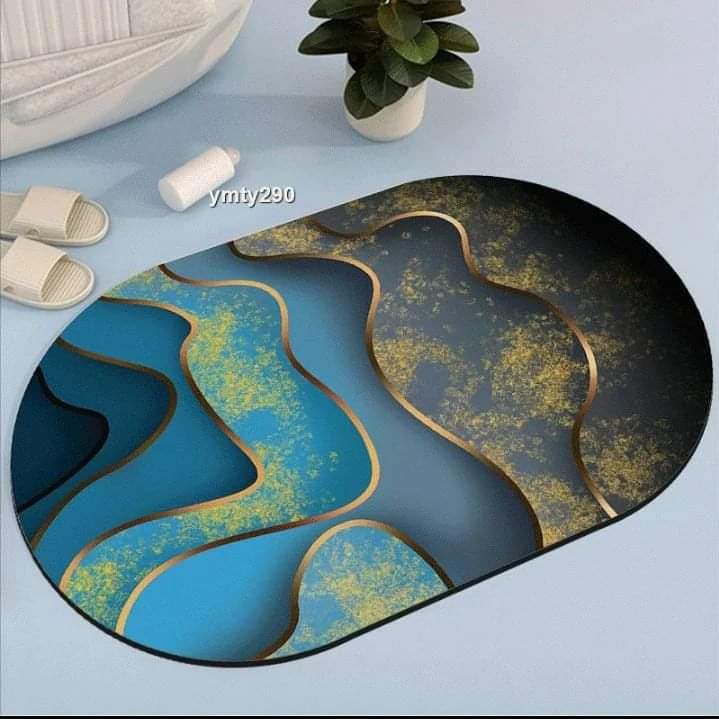 Frendorf | Oval Badezimmer/ Türmatten
