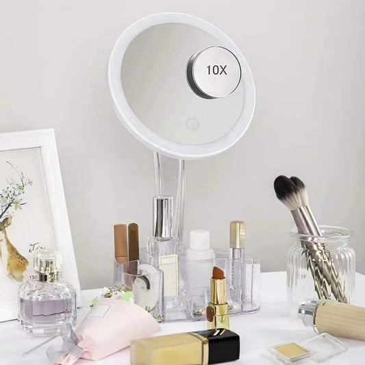 Frendorf | Led Makeup-Spiegel mit Aufbewahrungsbox