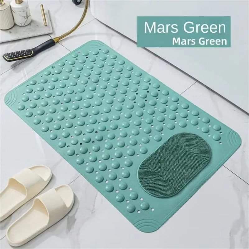 Frendorf | Badezimmer Anti-Rutsch-Matte mit Scrubber