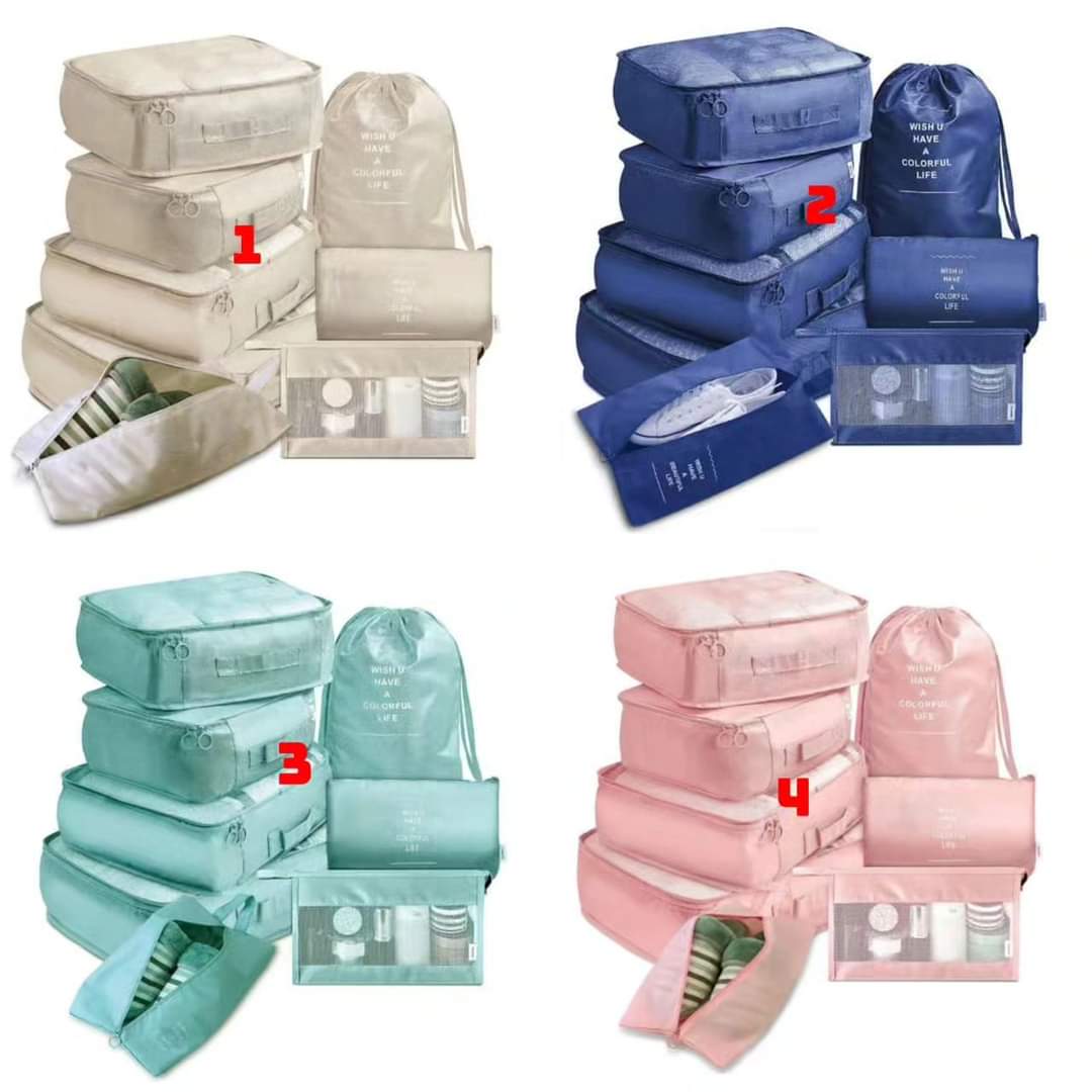 Frendorf | 7-teiliges Gepäck Reise Organizer