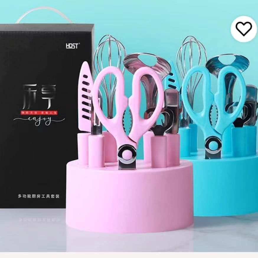 Frendorf | 7tlg Küchen Gadget Set Edelstahl