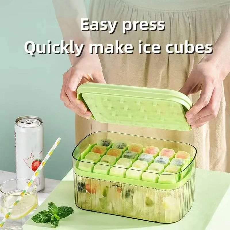 Frendorf | Lebensmittelechter Press-Typ Eisbehälter mit Löffel