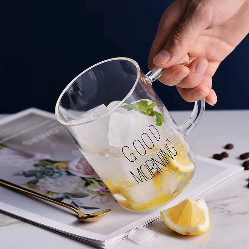 Frendorf | 2 Stück Guten Morgen Glasbecher