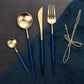Frendorf | Slim Gold Besteck Set