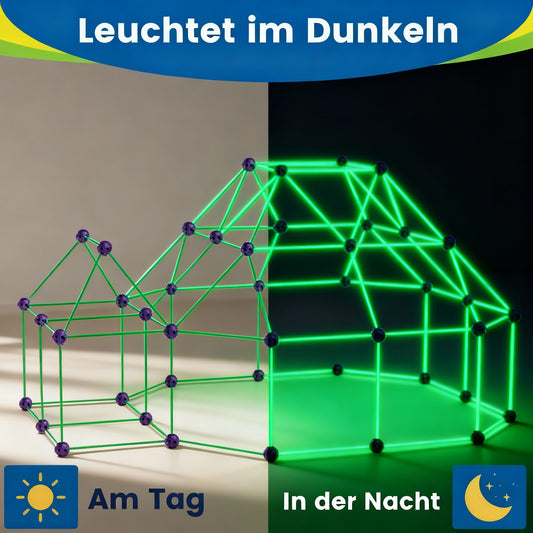 Frendorf | Kinder Konstruktions-Fort – DIY Baukasten für kreative Spielwelten