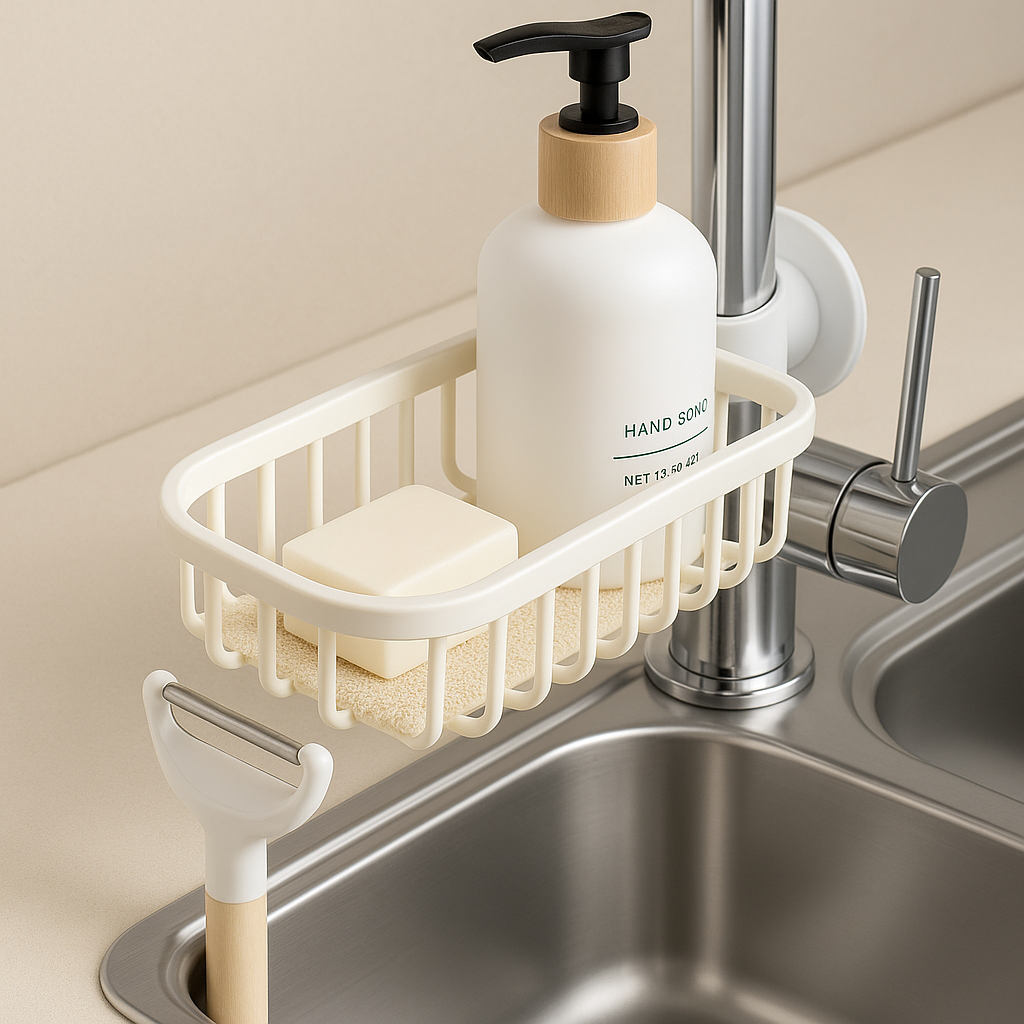 AquaGrip Duschregal – Rostfrei, Platzsparend & Einfach zu Installieren