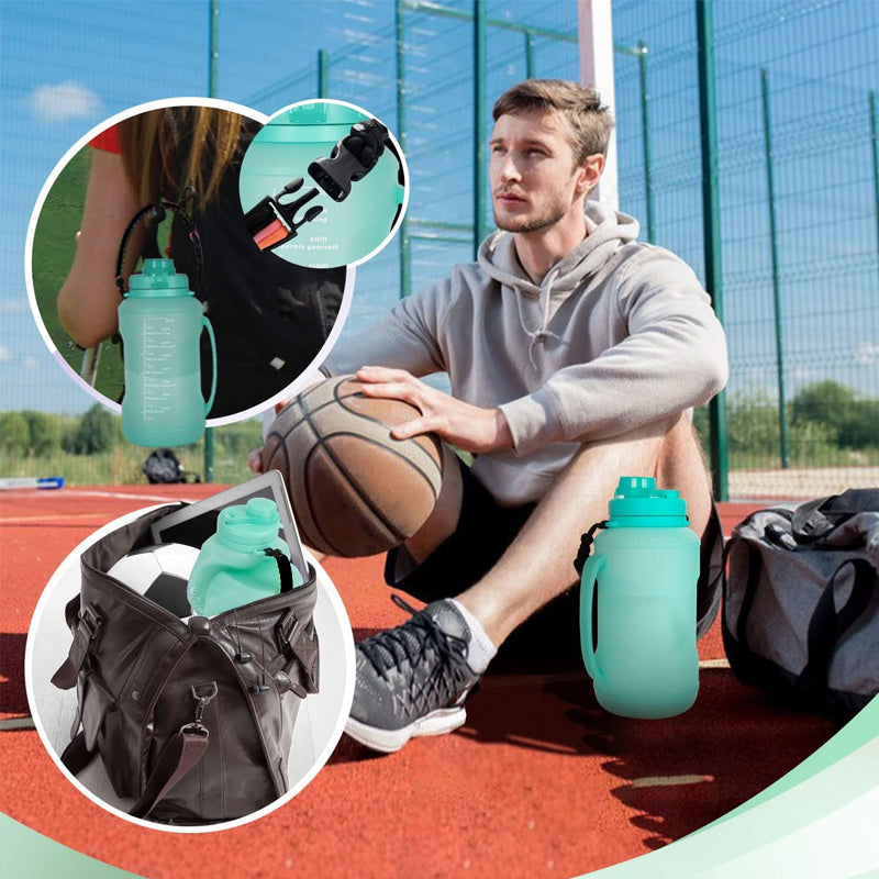 Frendorf | HydroFold - Tragbare zusammenklappbare Sportwasserflasche
