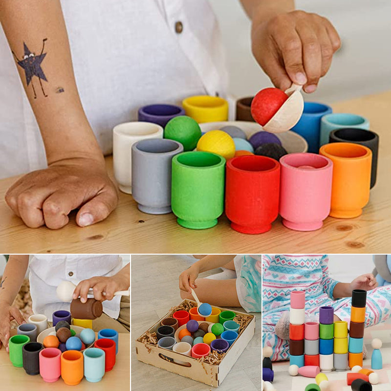 Frendorf | Regenbogen Spielzeug Weisheitsspiel