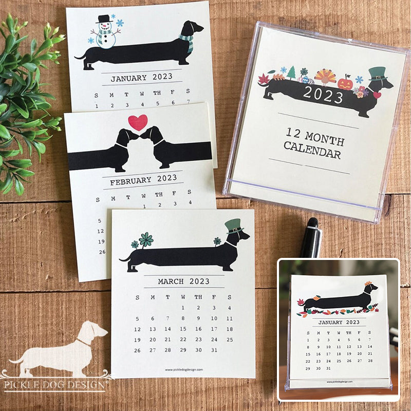 Frendorf | 2023 Dackel Kalender