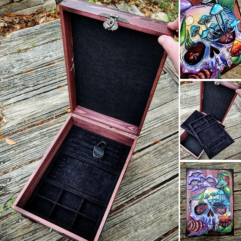 Frendorf | 2023 Totenkopf und Natur versteckte Schlüsselbox