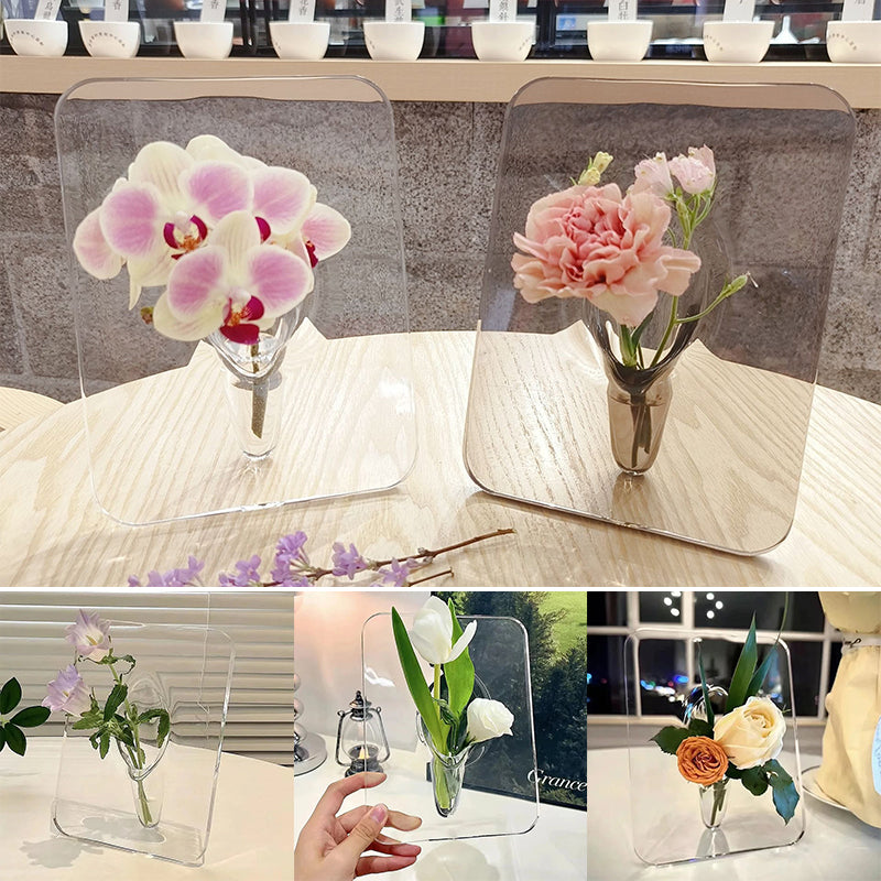 Frendorf | Foto-Rahmen Vase Schreibtisch Blumenarrangement Ornament