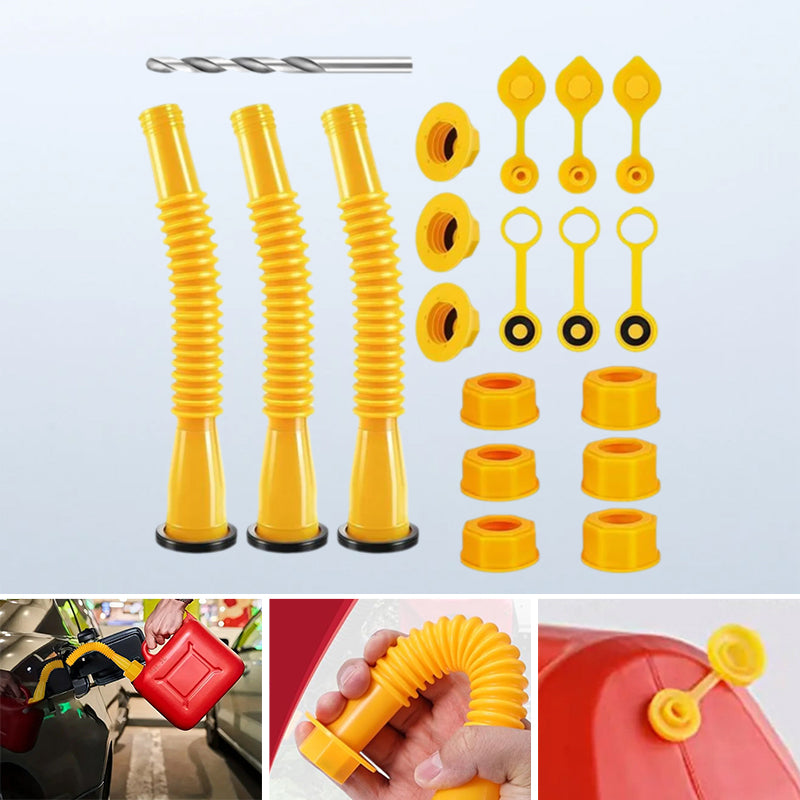 Frendorf | Aufgerüsteter Ersatz-Benzinkanister-Auslauf mit flexiblem Kopf