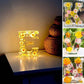 Frendorf | Nachtlicht aus Kunstharz mit Blumenmuster