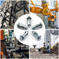 Frendorf | Jack Nuts Car Metall Erweiterungsschrauben Petal Nuts mit Hohwand