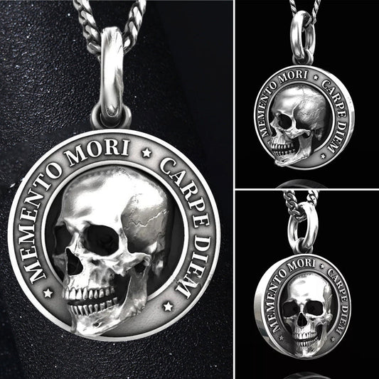 Frendorf | Memento Mori Totenkopf Anhänger