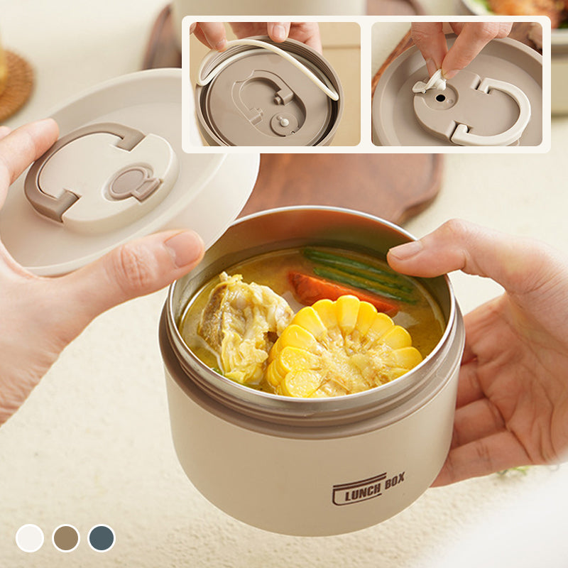 Edelstahl tragbare isolierte Lunchbox