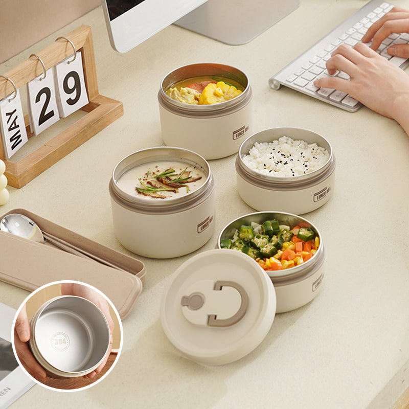 Edelstahl tragbare isolierte Lunchbox